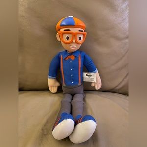 My Buddy Blippi Talking 16" Plush Doll Toy 15 Sounds And Phrases TV Charac